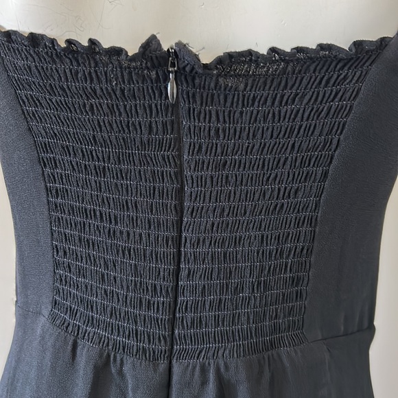 Reformation Juliette Dress Black Size 12 - Picture 9 of 14